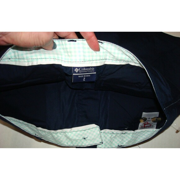 Womens 8 New NWT Columbia Blue Harborside Hike Shorts Pockets UPF 30 Trail Play - Picture 6 of 6